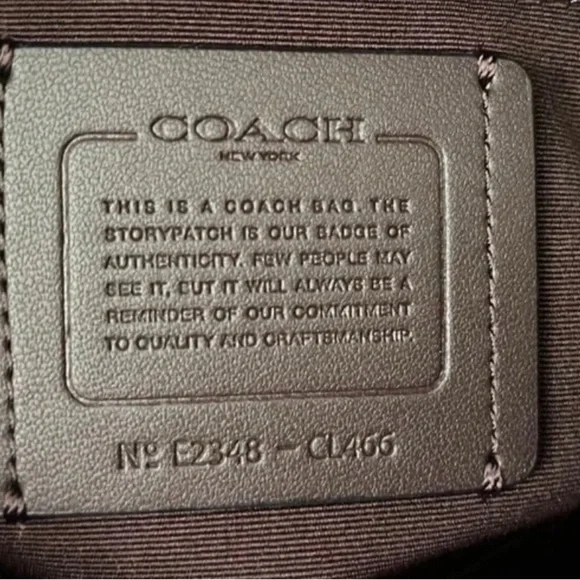 COACH Darcie Carryall in Signature Rose Print CL466 Authentic NEW!! - Picture 7 of 7